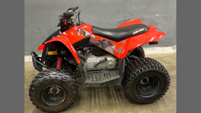 03 Can Am DS 90 2019